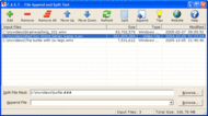 File Append and Split Tool screenshot